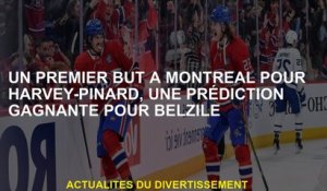 Un premier but à Montréal pour Harvey-Pinard, une prédiction gagnante pour Belzile