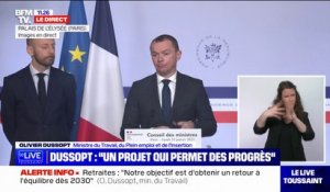 Olivier Dussopt, ministre du Travail: "Nous voulons améliorer la prise en compte de la pénibilité en facilitant l'obtention de points"