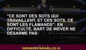 "Ce sont des imbéciles qui travaillent, et ces imbéciles sont les flamands": en difficulté, Bart de