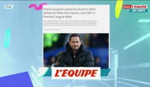 Lampard remercié par Everton - Foot - ANG
