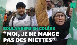 À Paris, des centaines de boulangers manifestent leur colère face aux prix de l'énergie