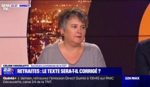 Céline Verzeletti (CGT): "Le gouvernement n'entend pas la rue"
