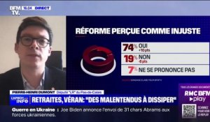 Pierre-Henri Dumont, député LR: "Notre rôle est d'adoucir le projet de loi" sur la réforme des retraites