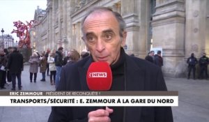 Éric Zemmour : «Les transports en commun parisiens sont devenus l’épicentre de la délinquance et de la violence»