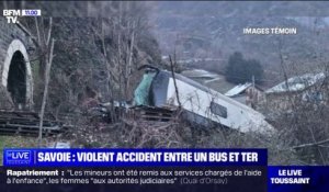 Savoie: violente collision entre un TER et un bus à Cevins