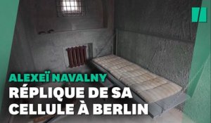 La cellule de l’opposant russe Alexeï Navalny reconstituée à Berlin