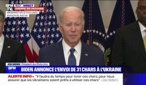 Joe Biden: "Nous ne laisserons pas une nation voler un territoire par la force"