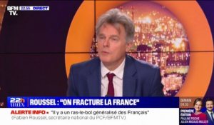 Fabien Roussel: "Il y a un ras-le-bol généralisé des Français"