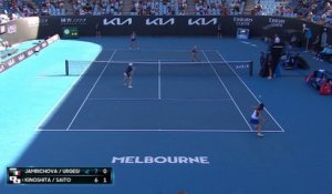 Jamrichova/Urgesi - Kinoshita/Saito - Les temps forts du match - Open d'Australie