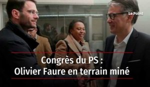 Congrès du PS : Olivier Faure en terrain miné