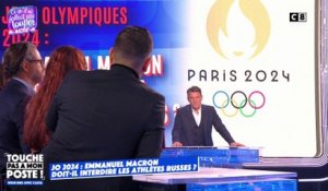 JO 2024 : le président Ukrainien demande à Emmanuel Macron d'interdire les athlètes Russes !