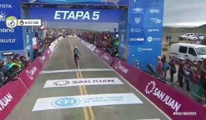 Tour de San Juan 2023 - la 5e étape à "Superman" Miguel Angel Lopez ! Egan Bernal 4e, Remco Evenepoel a coincé