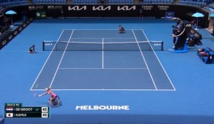 De Groot - Kamiji - Les temps forts du match - Open d'Australie