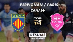 Le résumé de Perpignan / Paris - TOP 14 - 16ème journée