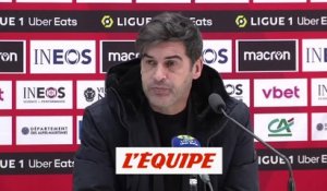 Fonseca : « Difficile à expliquer » - Foot - L1 - Lille