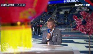 Kickoff :  Paris Saint-Germain - Stade de Reims, l'avant match au Parc des Princes