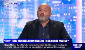 Benjamin Amar, membre de la direction nationale de la CGT: "La mobilisation, elle est enracinée"