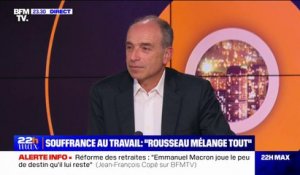 Jean-François Copé: "Sandrine Rousseau mélange tout pour présenter la vie au travail comme un immense rideau de souffrance"