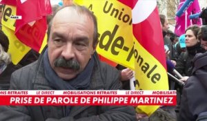 Philippe Martinez : Emmanuel Macron «n’est toujours pas à Paris»