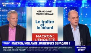 D'après Fabrice Lhomme, la relation entre Emmanuel Macron et François Hollande est "glaciale"