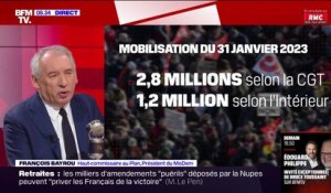 François Bayrou: "On n'a pas partagé avec les Français les raisons véritables de la réforme des retraites"