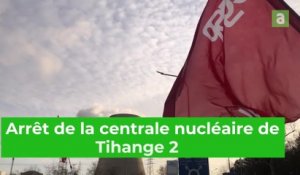 Arrêt de la centrale nucléaire de Tihange