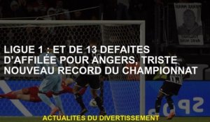 LIGUE 1: et 13 Linge de suite pour Angers, un nouveau record de championnat