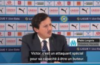 Marseille - Longoria sur Vitinha : "C'est le 9 qu'on recherchait"