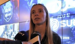 Cyclisme - Interview 2023 - Evita Muzic de la FDJ Suez : " le Tour de France Femmes, je n'en suis pas encore là à cause de mon genou mais j'espère que tout va s'arranger car là, c'est frustrant"
