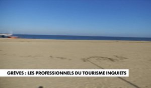 Les professionnels du tourisme inquiets par les grèves lors des vacances