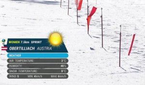 le replay du 2e sprint dames à Obertilliach - Biathlon (F) - IBU Cup