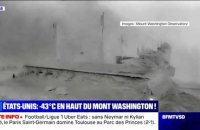 Les images impressionnantes du vortex polaire à Mount Washington, aux États-Unis