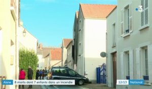 Sept enfants  âgés de 2 à 14 ans et leur mère sont morts cette nuit dans l'incendie de leur maison, dans l'Aisne - Le père de cette famille recomposée, grièvement brûlé, a été transféré à l'hôpital - VIDEO