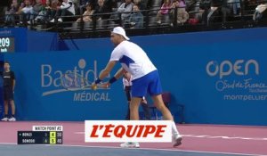 Bonzi éliminé par Sonego au premier tour - Tennis - ATP - Montpellier
