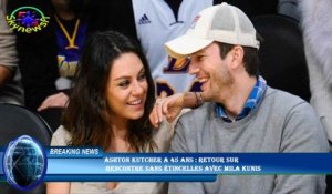 Ashton Kutcher a 45 ans : retour sur  rencontre sans étincelles avec Mila Kunis