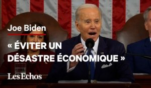 Joe Biden chahuté par des trumpistes au Congrès