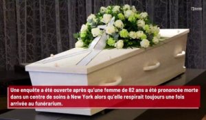 Une femme déclarée morte respire toujours alors qu’elle est au funérarium !