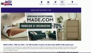 Un site français revend les meubles de made.com à des prix cassés