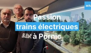 À Pornic, un passionné de trains miniatures raconte