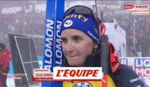 Simon : « Une belle case de cochée » - Biathlon - Mondiaux (F)