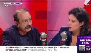 Philippe Martinez: "Dès que j'ai l'âge et les trimestres, je pars à la retraite"