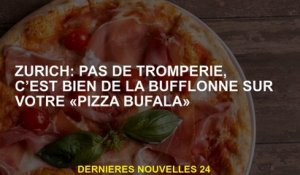 Zurich: Pas de tromperie, c'est Buffalonne sur votre "Pizza Bufala"