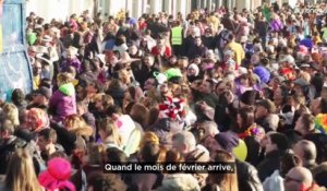 Chars et confettis, le carnaval italien de Viareggio célèbre son 150ème anniversaire