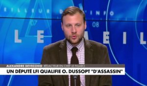 Alexandre Devecchio : «Les ministres sont là pour prendre des coups, l'Assemblée nationale a toujours été une forme d'arène donc il ne faut pas non plus dramatiser la situation»