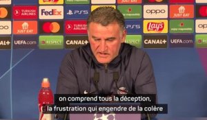 PSG - Galtier : "On comprend tous la déception, la frustration de nos supporters"