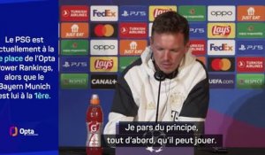 Bayern - Nagelsmann : "Mbappé ? Je pars du principe qu'il peut jouer"