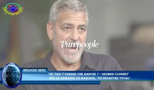 "Je vais y perdre une hanche !" : George Clooney  sur sa demande en mariage, "un désastre total"