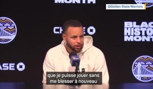 Warriors - "Pas de date spécifique" pour le retour de Curry