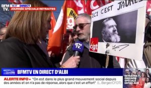 "Je défendrai la cause des ouvriers comme l'a fait Jaurès": le petit neveu de Jean Jaurès manifeste à Albi