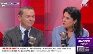"J'ai fait une bêtise, j'ai ouvert une grille pendant une interruption de séance": Olivier Dussopt évoque ses mots croisés à l'Assemblée